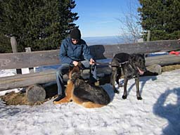 Winterausflug mit "Päpu und meinem Freund Elias"